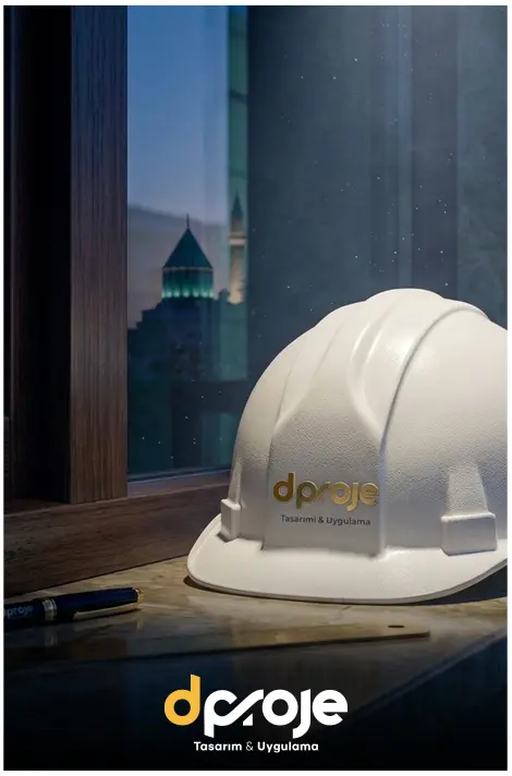 dproje mimarlık ofisi çalışma alanı