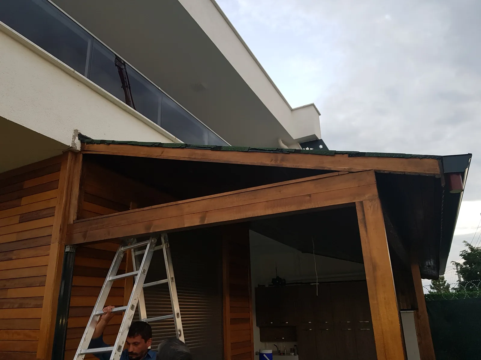 Kış Bahçesi Uygulama Projemiz - tadilat öncesi durum 1